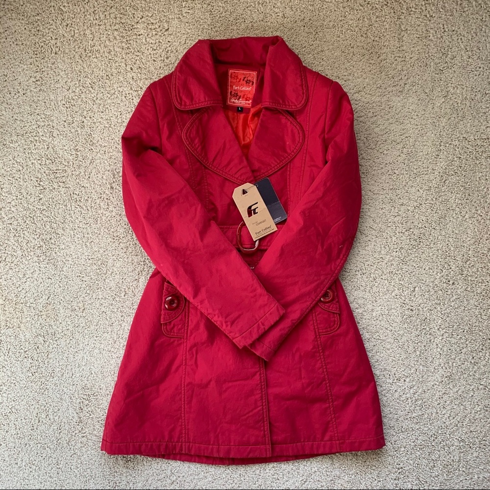 Red Trench Coat